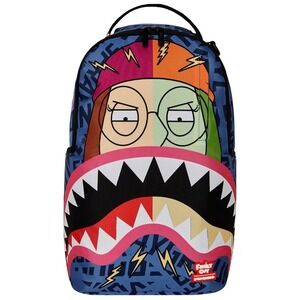 Sprayground Meg Shark Mouth Backpack🔥New Black Bookbag Large School Bag